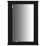 Bathroom Vanity Units with Shelf 3 pcs Black Engineered wood 3334393