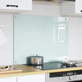 Kitchen Backsplash Milk 80 x 60 cm Tempered Glass 42018013
