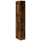 Wardrobe Smoked Oak 30x50x200 cm Engineered Wood 3307778
