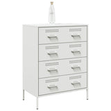Sideboard White 68x39x89 cm Steel 842987