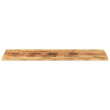 Table Top 140x50x3.8 cm Rectangular Solid Wood Rough Mango 371399