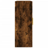 Wall Mounted Cabinet Smoked Oak 69.5x34x90 cm 828417