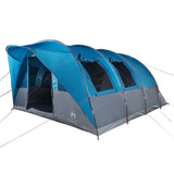 Family Tent Tunnel 7-Person Blue Waterproof 94626