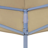 Party Tent Roof 4.5x3 m Beige 270 g/m 315366