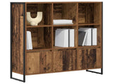 Book Cabinet 2 pcs Old Wood 99.5 x 30 x 108 cm Engineered Wood 3403026