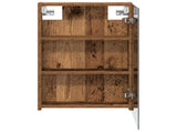Bathroom Mirror Cabinet Old Wood 40 x 10.5 x 60.5 cm 889029