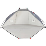 Beach Tent Grey 268x223x125 cm 185T Polyester 94408