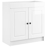 Bathroom Furniture Set High Gloss White 78.5 x 37.5 x 81 cm 3404138