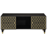 Coffee Table 100x54x40 cm Solid Wood Mango 358332