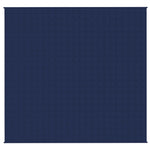 Weighted Blanket Blue 220x230 cm King 11 kg Fabric 3154807