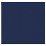 Weighted Blanket Blue 220x230 cm King 11 kg Fabric 3154807