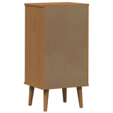 Chest of Drawers MOLDE Caramel 40 x 35 x 82 cm Solid Pine Wood 42020934