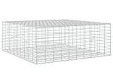 Gabion with 5 mm Wire and 5x10 cm Mesh 100x100x50 cm 3464804