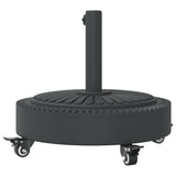 Parasol Base with Wheels for 38 / 48 mm Poles 27 kg Round 4007982