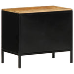 Bedside Cabinet Brown and black 50 x 30 x 45 cm 4019641