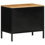 Bedside Cabinet Brown and black 50 x 30 x 45 cm 4019642