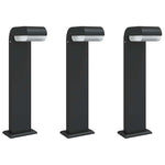 Outdoor Floor Lamps 3pcs Black 50 cm Die-cast Aluminium 4006339