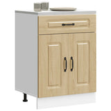 Kitchen Base Cabinet Kalmar Sonoma Oak Engineered Wood 853490