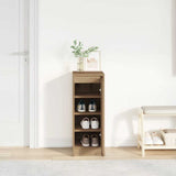 Shoe Cabinet Artisan Oak 29.5x34x76 cm Engineered Wood 861867