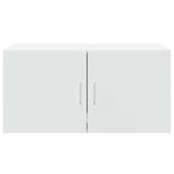 Wall Cabinet White 80x42.5x40 cm Engineered Wood 846124