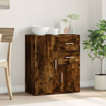 ZNTS Sideboard Smoked Oak 60x31x70 cm Engineered Wood 840482