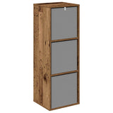Sideboard with Drawer Old Wood 35 x 32 x 99.5 cm 8000570