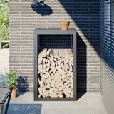 Firewood Rack Anthracite 60x40x100 cm Steel 850991
