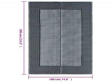 Outdoor Carpet ARAKIL Grey 190x290 cm PP 310415