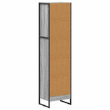 Book Cabinet Grey Sonoma 40 x 30 x 155 cm Engineered Wood 886375