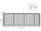 Gabion with 5 mm Wire and 5x2.5 cm Mesh 350x100x150 cm 3463897