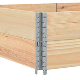Pallet Collars 2 pcs 150x100 cm Solid Wood Pine 4010305