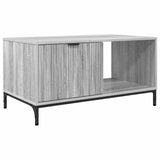 Coffee Table Grey Sonoma 90 x 49 x 46 cm Engineered Wood 883450