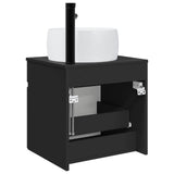 Wall-mounted Sink Vanity Black 49 x 44.5 x 66 cm 890613