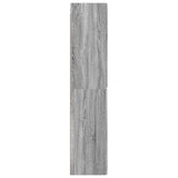 Wall-mounted Bathroom Cabinet Grey Sonoma 33 x 34.5 x 160 cm 890648