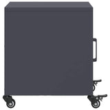 Bedside Cabinets 2 pcs Anthracite 36x39x43.5 cm Steel 846619