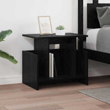 TV Stand 2 pcs Black Oak 50 x 35 x 45 cm Engineered Wood 891003