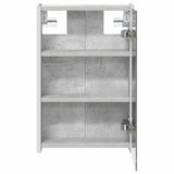 Bathroom Mirror Cabinet Concrete Grey 33 x 11.5 x 50 cm 889218