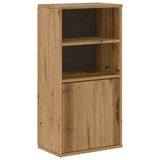 ZNTS Side Cabinet ODDA 40x24x79 cm Solid Wood Pine 4103595