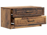 Bedside Cabinet Old Wood 62 x 34.5 x 44.5 cm Engineered Wood 895703