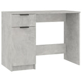 Desk Concrete Grey 100x50x75 cm Engineered Wood 811497