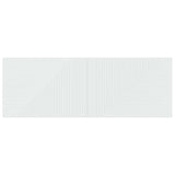 Wall-Mounted Headboard HAARLEM White Engineered Wood 896955