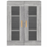 Wall Mounted Cabinets 2 pcs Grey Sonoma Engineered Wood 3197903