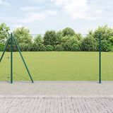 Welded Wire Fence with Concrete Base 25 x 1.2 m 3353523