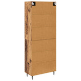 Highboard 2 pcs Old Wood Engineered Wood 3415721