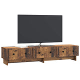 TV Cabinet Old Wood 147 x 34.5 x 30 cm Engineered Wood 894023