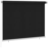 Outdoor Roller Blind 180x140 cm Black 312945
