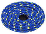Multipurpose Utility Rope 14 mm 100 m Blue PP 1275 kg Max Load 3473116