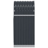 Log Holder Anthracite 40x45x100 cm Galvanised Steel 364557