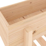 Garden Raised Bed 101x30x69 cm Solid Wood Pine 825240