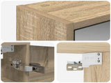 Bathroom Mirror Cabinet Sonoma Oak 43 x 16 x 62.5 cm 889137
